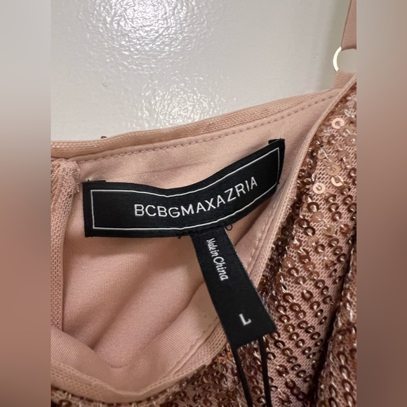 NWT BCBG MaxAzria Sequin Evening Gown - Picture 11 of 14